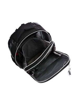 Рюкзак каркасный 38х29х17 см, deVENTE Choice Lite 17L Speed Zone, + брелок, для мальчика