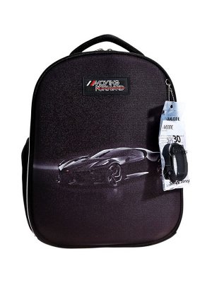 Рюкзак каркасный 38х28х16 см, deVENTE Choice 17L Luxury Car, для мальчика