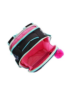 Рюкзак каркасный 35х27х13 см, deVENTE Junior 14L Korokoro, + брелок, для девочки