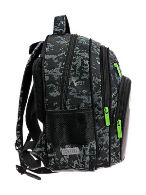 Рюкзак школьный 37х28х16 мм, deVENTE Grade 16L "Bad Boy", эргономичная спинка, для мальчика