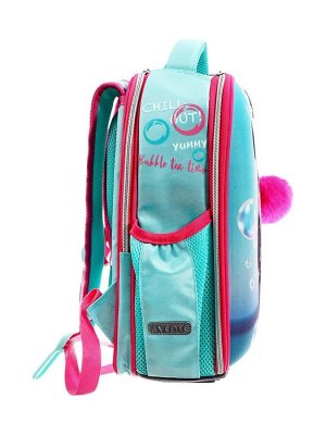 Рюкзак каркасный 35х27х13 см, deVENTE Junior 14L Yummy Panda, + брелок, для девочки