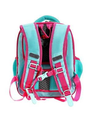 Рюкзак каркасный 35х27х13 см, deVENTE Junior 14L Yummy Panda, + брелок, для девочки