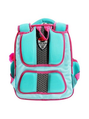 Рюкзак каркасный 35х27х13 см, deVENTE Junior 14L Yummy Panda, + брелок, для девочки