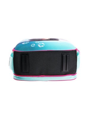 Рюкзак каркасный 35х27х13 см, deVENTE Junior 14L Yummy Panda, + брелок, для девочки