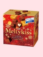 Шоколадные конфеты со вкусом сливочной карамели Meltykiss Meiji / Мейджи 52 гр Японские сладости