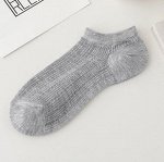 Женские короткие сетчатые носки, серый №3