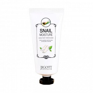 Jigott Крем для ног с экстрактом улитки Snail Moisture Foot Cream