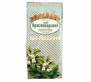 Чай Краснодарский зелёный с мелиссой и мятой 100г