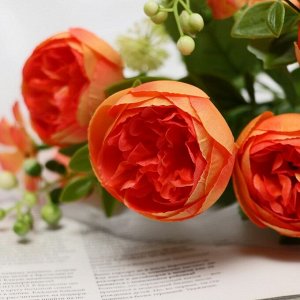 Букет искусственный «Пион Шиффон», 5x27 см, МИКС