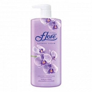 "Flore" Крем-гель для душа 500мл Орхидея, увлажняющий (Orchid Moisture)