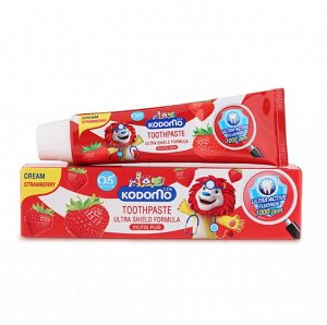 "Кодомо" Зубная паста 65гр "Клубника" (Strawberry)