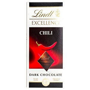 Шоколад LINDT EXCELLENCE CHILI 100 г 1/20