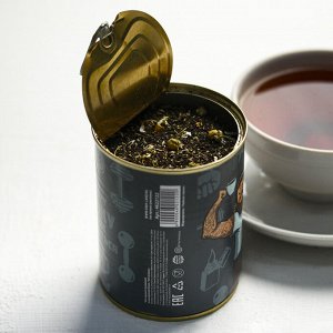 Фабрика счастья Чай чёрный «Чай мужика»: с ромашкой, 60 г.