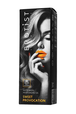 Съедобный гель на водной основе Erotist SWEET PROVOCATION: LEMON AND CARAMEL (со вкусом лимона и карамели), 30мл
