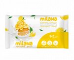 Влажные антибактериальные салфетки Milana Лимонный десерт (72 шт.), шт