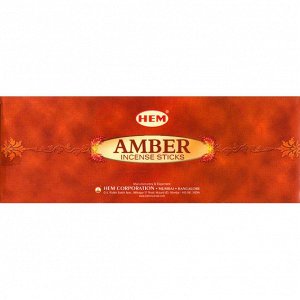 6-гр. благовония Amber АМБЕР блок 6 шт.