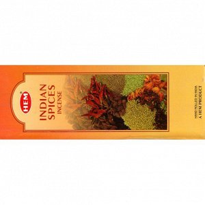 6-гр. благовония Indian Spices ИНДИЙСКИЕ СПЕЦИИ блок 6 шт.