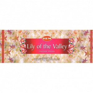 6-гр. благовония Lily of the Valley ЛАНДЫШ блок 6 шт.