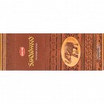 HEM 6-гр. благовония Sandalwood САНДАЛОВОЕ ДЕРЕВО блок 6 шт.