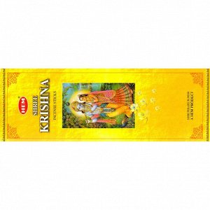 HEM 6-гр. благовония Shree Krishna ШРИ КРИШНА блок 6 шт.
