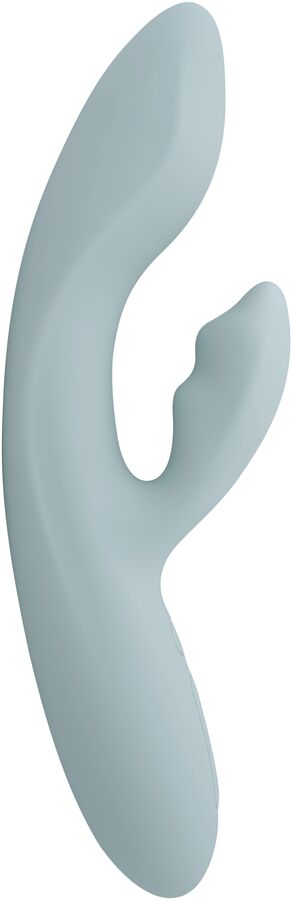 Вибратор-кролик Svakom Chika Turquoise Grey с функцией нагрева