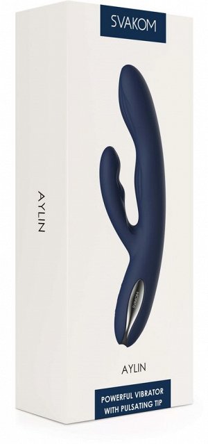 Вибратор-кролик Svakom Aylin Dark Blue