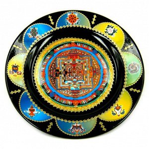 Тарелка декоративная Мандала 20см керамика