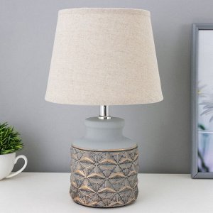 Лампа настольная «Рустика» 1хЕ14 40 Вт черный 22x22x36 см RISALUX