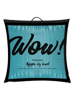 Подушка Wow 70х70 миткаль (хлопок 100%) 86301-8 морская волна
