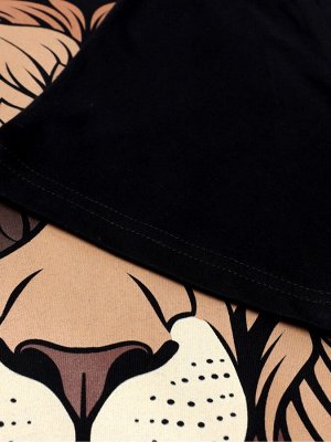 Пижама мужская (футболка и брюки) KAFTAN "Lion" размер