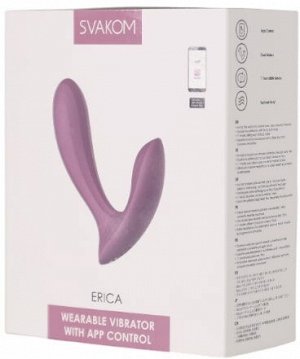 Интерактивный вибромассажер Svakom Erica Romantic Rose