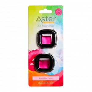 Ароматизатор на дефлектор «Crystal» (Бубль гум) ASTER 2 шт.