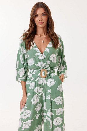 Комбинезон LYUSHe 4131 зеленый