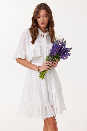 Платье LYUSHe 4118 молочный