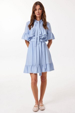 Платье LYUSHe 4118 голубой