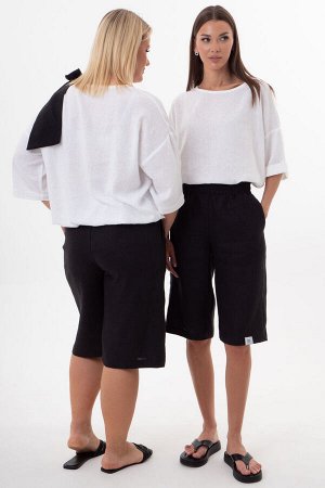 Костюм Костюм Kivviwear 4316431712 черный/белый 
Состав: Вискоза-45%; Лён-55%;
Сезон: Лето
Рост: 170

Женский костюм из льна с вискозой премиум-класса. Комплект: джемпер со съемным бантом в комплекте