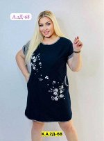 ТУНИКА В РАЗМЕР ТКАНЬ ХЛОПОК