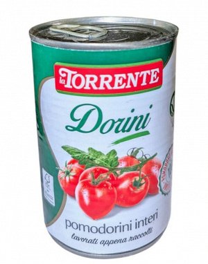 Помидоры в собственном соку цельные La Torrente Dorini Pomidori interi
