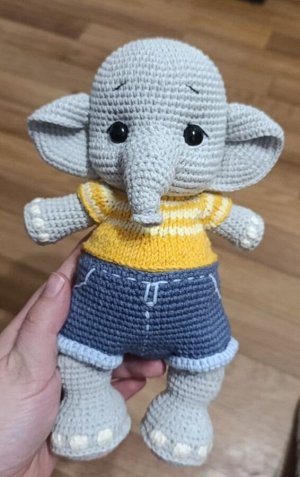Вязанная игрушка ручной работы