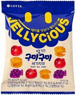 Мармелад жевательный &quot;JELLYCIOUS GUMMY GUMMY&quot; три вкуса (персик, виноград, апельсин) 70 гр из Кореи