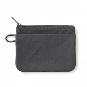 MUJI Wrinkle Nylon Flat Pouch – плоский органайзер из жатого нейлона (6х10)