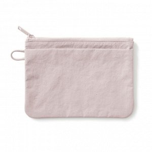 MUJI Wrinkle Nylon Flat Pouch – плоский органайзер из жатого нейлона (13,5х19)