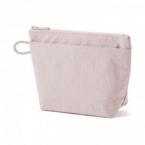 MUJI Wrinkle Nylon Gusseted Pouch – органайзер из жатого нейлона с расширением (16.5 × 11 × 6 см)