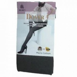 Колготки Dover 8871 Колготки женские из хлопка  серый 42-48