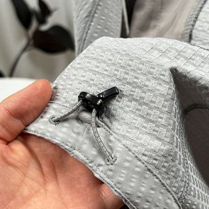 Ветровка мужская легкая дышащая с длинными рукавами на молнии, черный