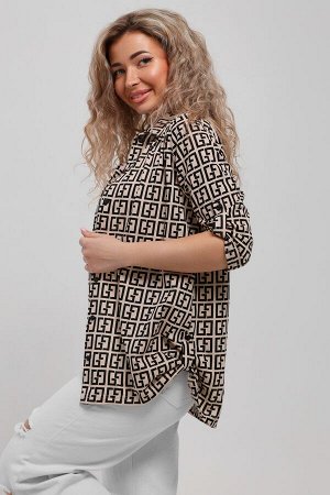 Рубашка Варианты расцветки: молочный
Ткань: кулирка, Состав: 100% хлопок
Женская стильная туника - рубашка выполнена из 100% хлопчатобумажного полотна. Новый дизайн и отличное качество делает изделие 