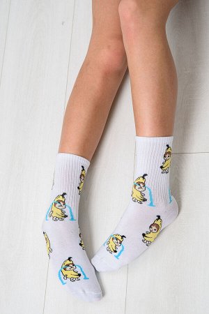 Носки женские Банана - кот