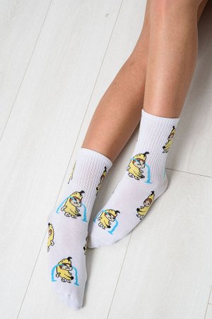 Носки женские Банана - кот
