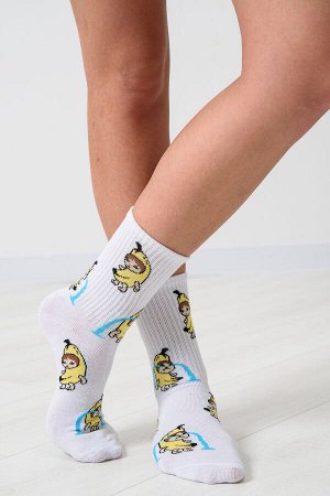 Носки женские Банана - кот