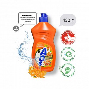 AOS Средство для мытья посуды AOS "Османтус" 450 мл